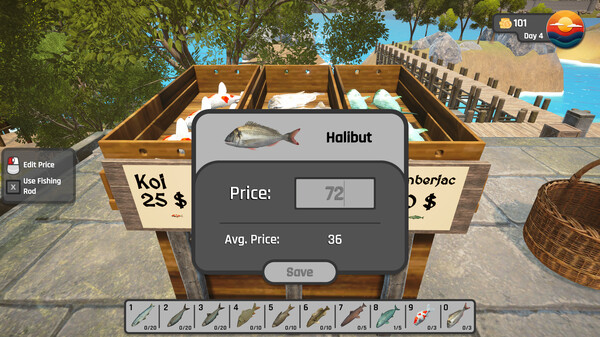 Sea Town - Fish Market Simulator screenshot 4