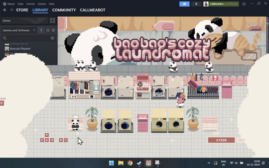Bao Bao's Cozy Laundromat screenshot 3
