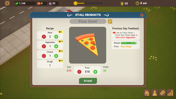 Food Park Manager screenshot 3