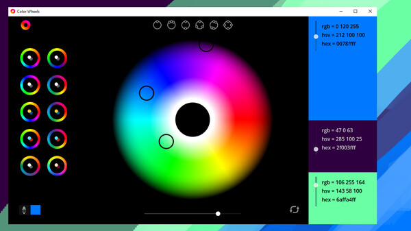 Color Wheels screenshot 2