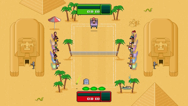 Timber Tennis: Versus screenshot 3