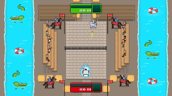 Timber Tennis: Versus screenshot 1