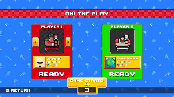 Timber Tennis: Versus screenshot 2