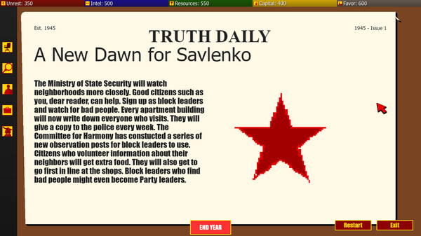 Politburo Simulator screenshot 2