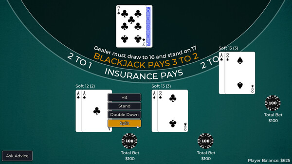 Player vs. Dealer Blackjack screenshot 11