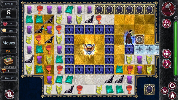 Jewel Match Dracula Collector's Edition screenshot 4