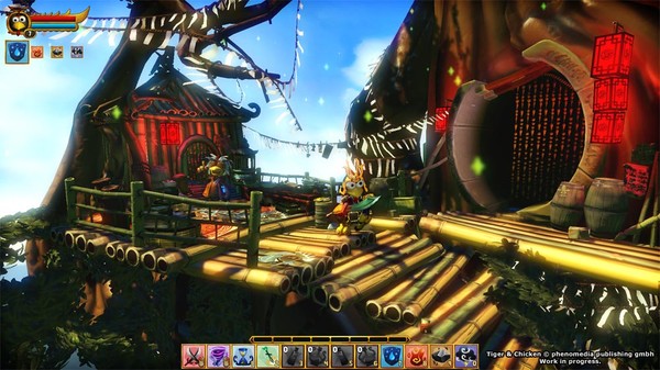 Moorhuhn: Tiger and Chicken screenshot 8