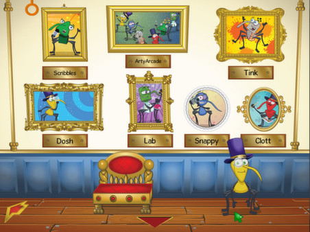 Bin Weevils Arty Arcade screenshot 5
