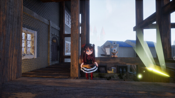 幽霊屋敷と猫の家 screenshot 2