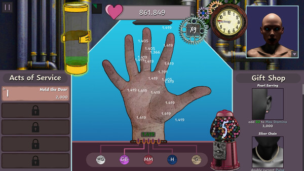 Hand-Holding Simulator screenshot 1