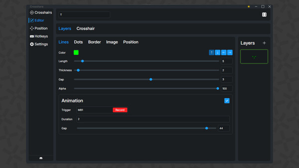 Crosshare - Crosshair Overlay screenshot 2
