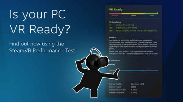 SteamVR Performance Test screenshot 0