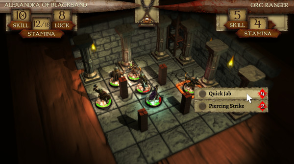 The Warlock of Firetop Mountain screenshot 1