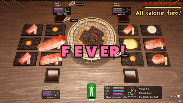 Yakiniku Party Survival screenshot 3
