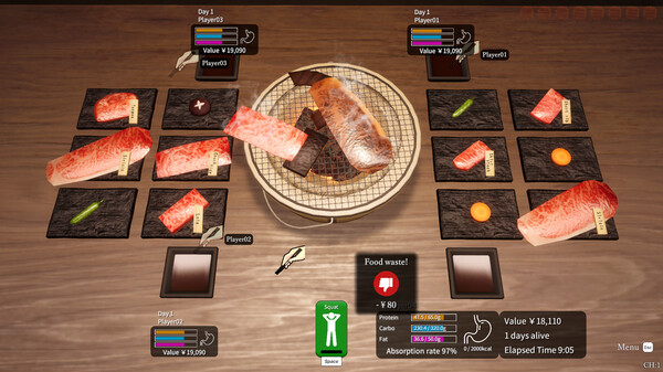 Yakiniku Party Survival screenshot 2