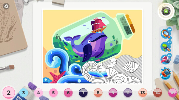 Gallery: Coloring book & decor screenshot 5
