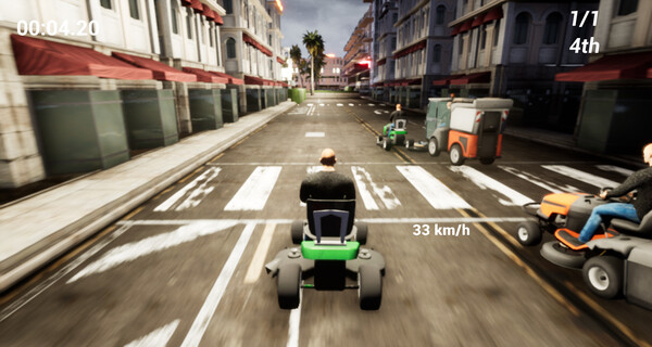 Lawnmower Game Racing 2: Drunken screenshot 5