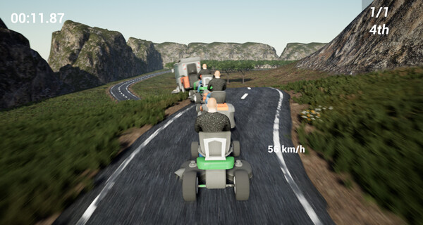 Lawnmower Game Racing 2: Drunken screenshot 3