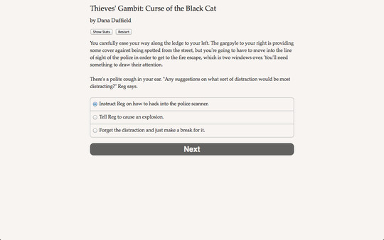 Thieves' Gambit: The Curse of the Black Cat screenshot 1