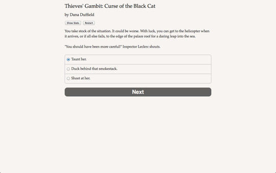 Thieves' Gambit: The Curse of the Black Cat screenshot 3