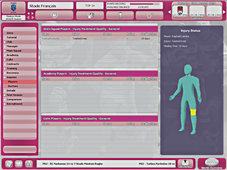 Rugby Union Team Manager 2015 screenshot 6