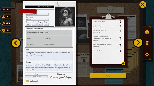 CrimeBot 2: Detective Mystery Games screenshot 3