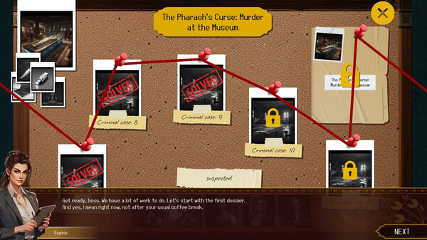 CrimeBot 2: Detective Mystery Games screenshot 1