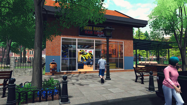 Mini Racer Car Shop Simulator screenshot 1