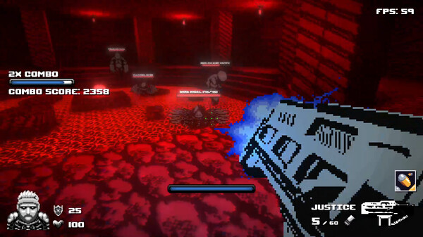 Doomed Hell 64: FPS Dungeon Crawler screenshot 1