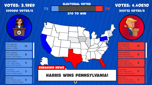 Trump vs Harris Clicker screenshot 4