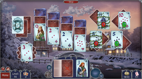 Jewel Match Solitaire Winterscapes 3 - Collector's Edition screenshot 5