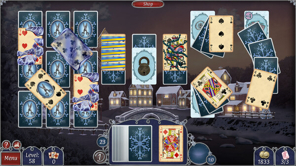 Jewel Match Solitaire Winterscapes 3 - Collector's Edition screenshot 2