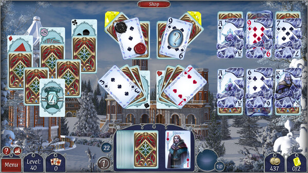 Jewel Match Solitaire Winterscapes 3 - Collector's Edition screenshot 1