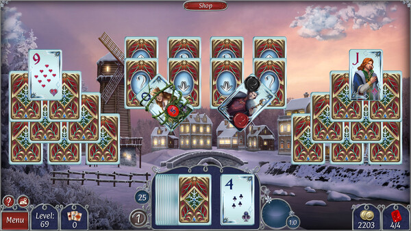 Jewel Match Solitaire Winterscapes 3 - Collector's Edition screenshot 10