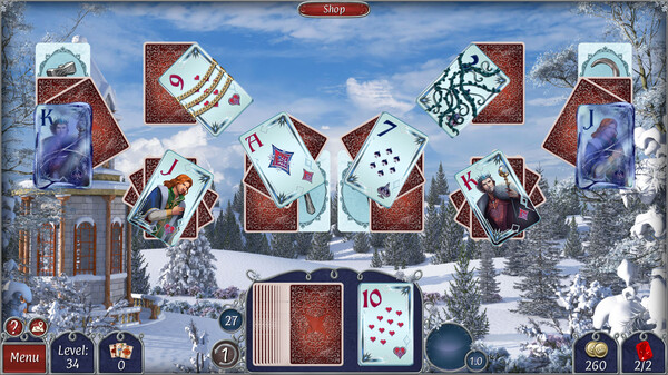 Jewel Match Solitaire Winterscapes 3 - Collector's Edition screenshot 6