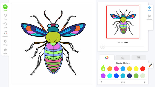 Coloring Book for Adults 2 - Family Edition screenshot 5