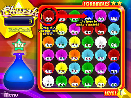 Chuzzle Deluxe screenshot 1