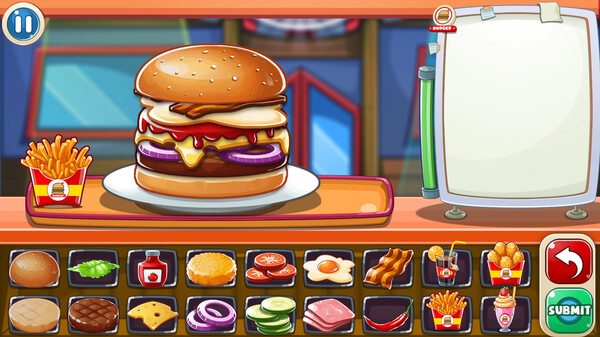 Top Burger Shop Simulator screenshot 5