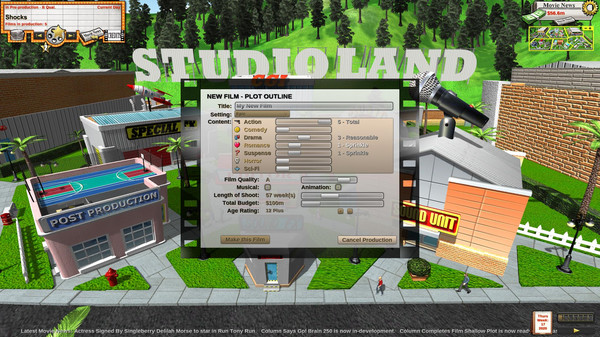 Movie Studio Boss: The Sequel screenshot 5