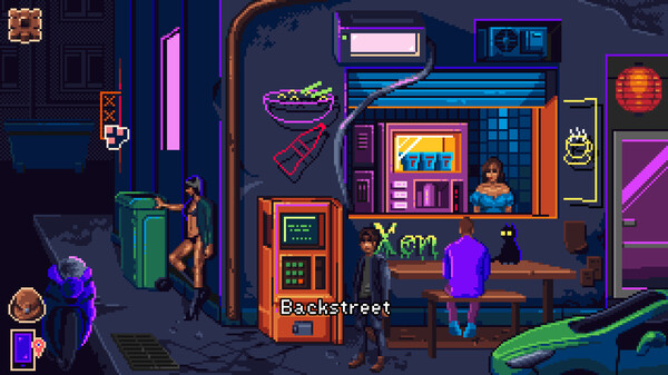 Neon Hearts City screenshot 1
