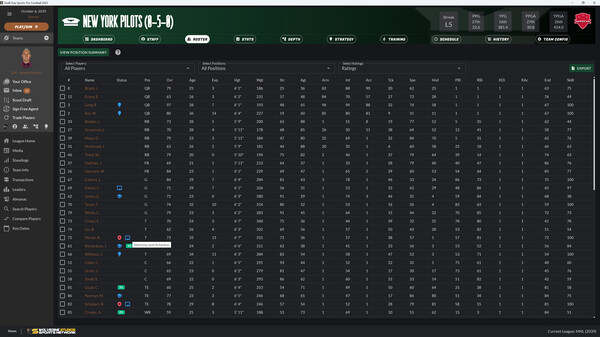 Draft Day Sports: Pro Football 2025 screenshot 3