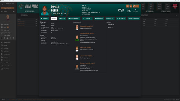 Draft Day Sports: Pro Football 2025 screenshot 7