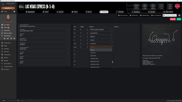 Draft Day Sports: Pro Football 2025 screenshot 2