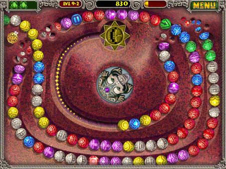 Zuma Deluxe screenshot 1