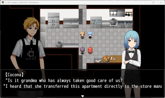 A Café Couple's Joyful Life of Resistance screenshot 3