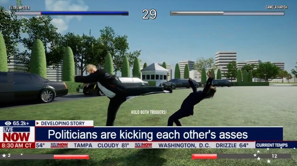 Election FighterZ: Kamala vs trump screenshot 1