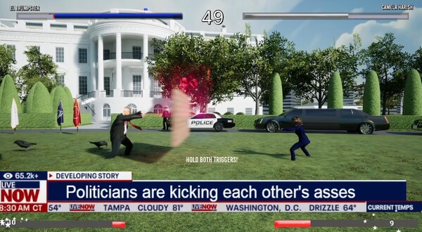 Election FighterZ: Kamala vs trump screenshot 7