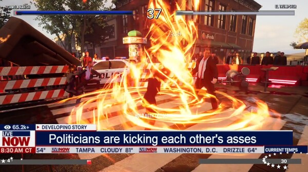 Election FighterZ: Kamala vs trump screenshot 4