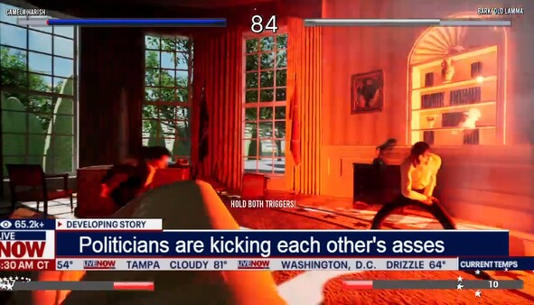 Election FighterZ: Kamala vs trump screenshot 5