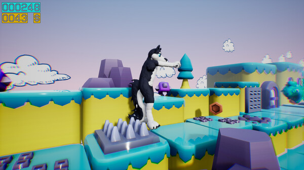 Dino running from a FURRY: GAMESFORFARM screenshot 5